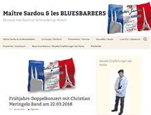 Tablet Screenshot of bluesbarbers.de